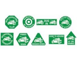Flames of War: Green Token Set
