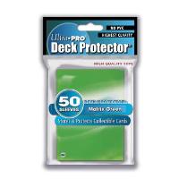 Card sleeves - GREEN (pack of 50)