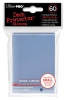 Card sleeves Yugioh size - CLEAR  (pack of 60)
